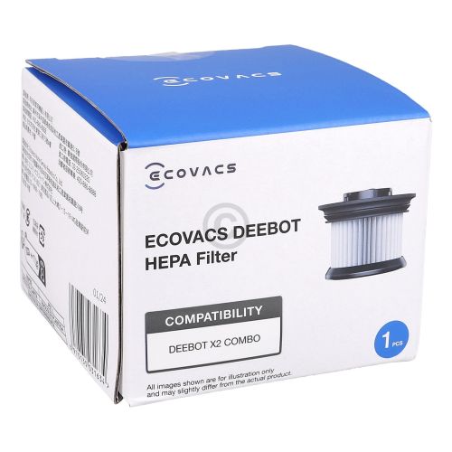 Bild: HEPA-Filter Ecovacs 201-2307-0102 für Staubsauger-Roboter