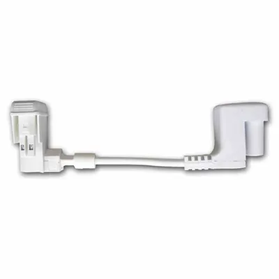 Hera Adapterleitung 21512050701 | XL-Stecker auf CS-Buchse | 0,1m | Leuchtenanschlussadapter | 2-adrig | 0,75mm² | weiß