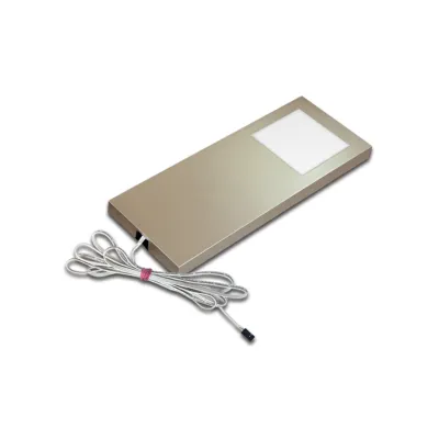 Hera LED-Unterbauleuchte Slim-Pad F | 5W | 2700-5000K | 285lm | Edelstahloptik | 70x180x11mm