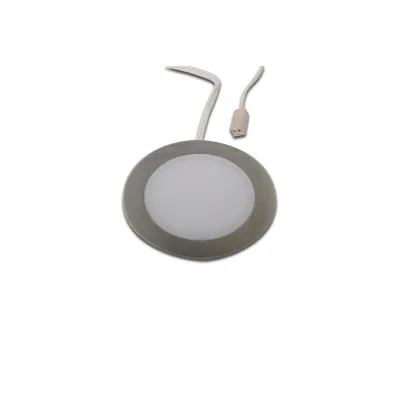 Hera LED-Einbaustrahler FAR 58 | 3W 3000K 225lm | warmweiß | Edelstahloptik | Ø65mm | Aluminium | IP20