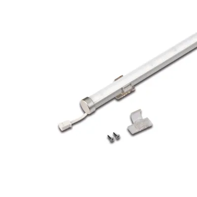 HERA LED-Anbauleuchte Pipe F 61001610302 | 910mm | 19,5W | 1005lm | 3000K warmweiß | Aluminium matt | rund | drehbar