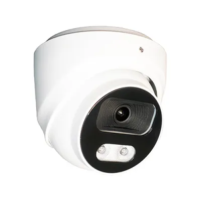 HHG Externe Farb-Domkamera Villa C03 | Überwachungskamera außen | Tag-Nacht-Umschaltung | IR-LED | schwenkbar