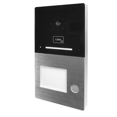 HHG Video-Türsprechanlage Außenstation | 1-Familienhaus | RFID | Bluetooth | Kamera | Aluminium | Aufputz