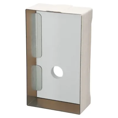 HHG Unterputz-Ausgleichskasten Villa AK | Montageelement für Türstation | 185x108x58 mm | Stahl | grau