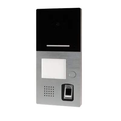 HHG Türstation Aufputz Villa AP 1 AS FP 1740801 | Fingerprint | Kamera 1MP 110° | Bluetooth | App | Aluminium | LED