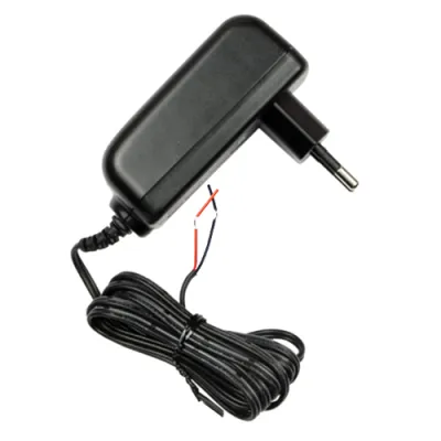 HHG Netzteil Stecker 230V AC auf 12V DC | für Villa FG V | Außeneinsatz | 1000mA | IP30 | 1-fach | 55x26x23mm