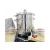 Bild: Haushalt International Entsafter HI 22043 | Edelstahl 26cm | Induktion geeignet | Glasdeckel | Spülmaschinenfest