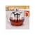 Bild: HI Teekanne 1,2L Glas/Edelstahl HI16029 | herausnehmbarer Edelstahlfilter | spülmaschinengeeignet | Transparent