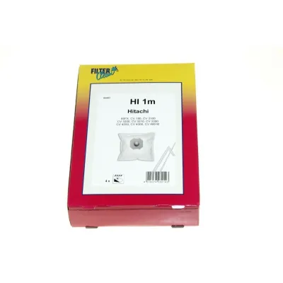 Hi1M-Beutel für Staubsauger Filterclean FL1171K 4er-Pack