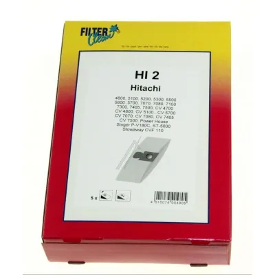 Hi2-Beutel für Staubsauger Filterclean 000081K 5 Stück