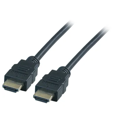 EFB HighSpeed HDMI Kabel K5430SW.10 | 10m | 4K@30Hz | Full HD@60Hz | Ethernet | ARC | vergoldete Stecker | schwarz