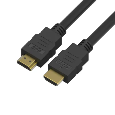 EFB HighSpeed HDMI Kabel K5431SW.1 | 1m | Ultra HD 4K 60Hz | Ethernet | HDR | vergoldete Stecker | schwarz