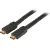 Bild: EFB HighSpeed HDMI Kabel K5431SW.5 | 4K 60Hz | HDR | Ethernet | 5m | 19-polig | vergoldete Stecker | schwarz