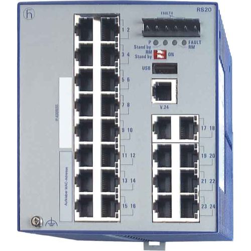 Bild: Hirschmann Ind.Ethernet Switch RS20-2400T1T1SDAE