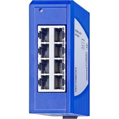 Hirschmann Industrial Ethernet Switch SPIDER-SL 942132012 | 6x RJ45 | 2x SC | unmanaged | IP30 | Plug-and-play