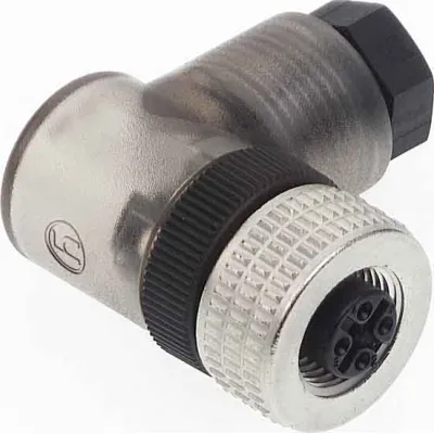 Hirschmann Leitungsdose 4-pol. ELWIKA 4012 PG7 | Buchse | abgewinkelt | IP67 | 250V 4A | 4-6 mm Kabel