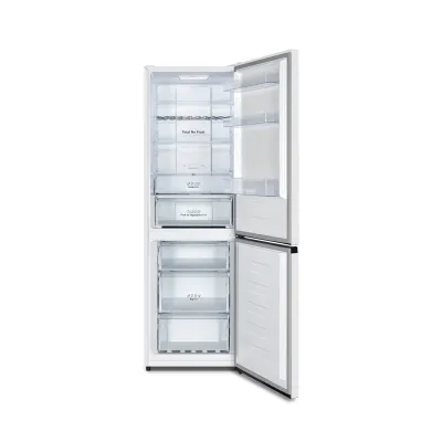 Hisense Kühl-Gefrierkombination RB390N4CWD | 304l | 207l Kühlen, 97l Gefrieren | 186cm | EEK D | MultiAirflow | Weiß