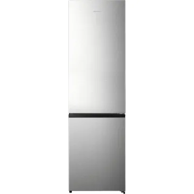 Hisense Kühl-Gefrierkombination RB440N4ACA | No Frost | 336l | 201cm hoch | Inverter Motor | leise 35dB | Edelstahl