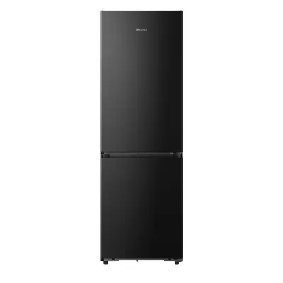 Hisense Kühl-Gefrierkombination RB5K330GSFC | 330L | No Frost | WiFi | Inverter | Schwarz Edelstahl | 185cm | EEK C