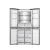 Bild: Hisense Kühl-Gefrierkombination RQ5P470SAID | Cross Door | 483L | NoFrost | WiFi | Edelstahl