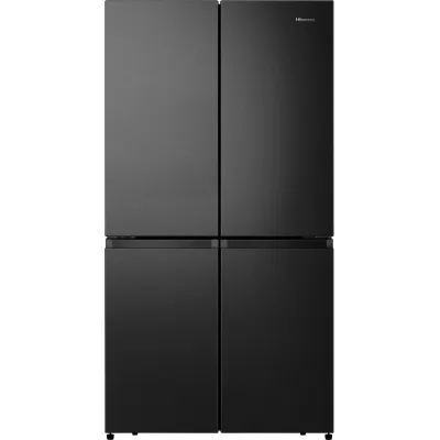 Hisense Kühl-Gefrierkombination Cross Door RQ758N4SAFE | 609l | NoFrostPlus | 4-türig | Inverter | Premium Black