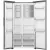 Bild: Hisense Side-by-Side Kühlschrank RS3P538NAIE | 527l | No Frost | Inverter | 39 dB | Grau | 91x178,6x60 cm