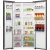 Bild: Hisense Side-by-Side Kühlschrank RS3P558NEFC | 544 l | No Frost | C | 37 dB | Schwarz | 178,6x91,1x61,5 cm