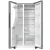 Bild: Hisense Side-by-Side Kühlschrank RS5P535NTCE | 566L Total No Frost | Wasserspender & Eiswürfelbereiter | Edelstahl