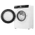 Bild: Hisense Waschtrockner WD3S8043BW3 | 8 kg Waschen | 5 kg Trocknen | 1400 U/min | WLAN | Dampffunktion | Weiß