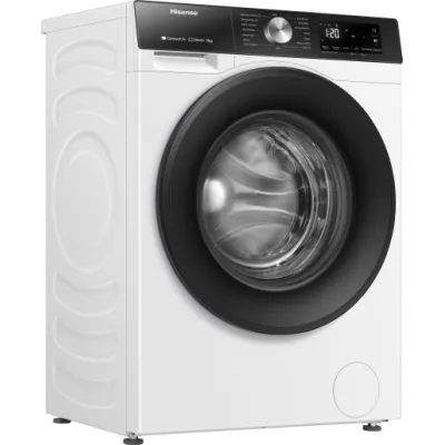 Hisense Waschmaschine Frontlader WF3S8043BW3 | 8 kg | 1400 U/min | A | Dampf | WLAN | Aqua Stop | Weiß
