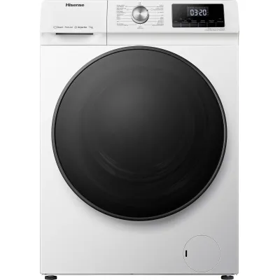 Hisense Waschmaschine WFQA7014EVJM | Frontlader 7 kg | 1400 U/Min | Energieeffizienzklasse A | AquaStop | Weiß