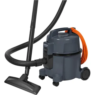 Hitachi Bodenstaubsauger CV-400PPRO GR | Staubsauger 880 W | HEPA Filter | 4,5 l Beutel | 13 m Radius | grau