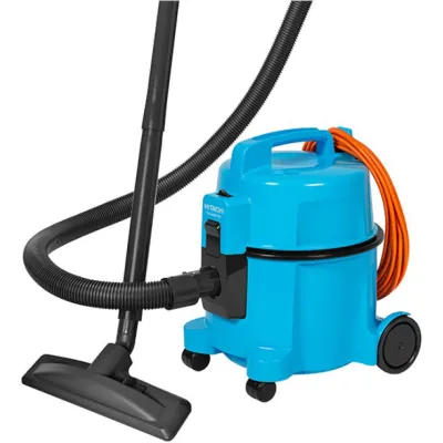 Hitachi Bodenstaubsauger CV-400PRO | HEPA Filter | 880 W | 7,5 l Staubbehälter | Zubehör-Set | Teppich | Blau