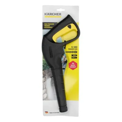 Kärcher Ersatzpistole G160 2.641-959.0 | Hochdruckpistole für K2–K7 Hochdruckreiniger mit Clip | 160 bar | schwarz