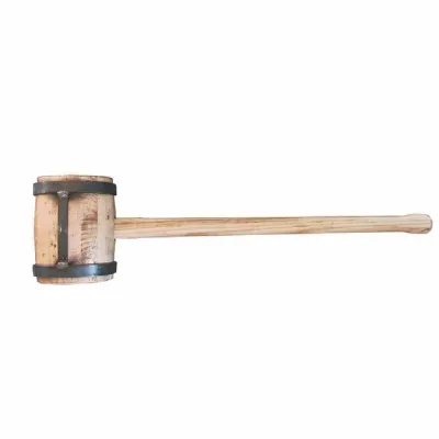 Holzschlegel 6kg mit angeschweißten Flacheisen