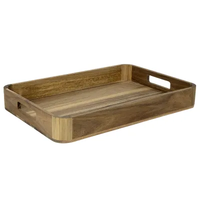 Holztablett Acacia 2Griffe 38