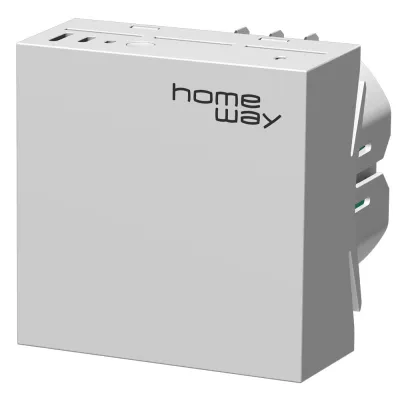 Homeway WLAN Access Point HW-UGWT6TAXRW | Wi-Fi 6 ax Mesh LAN/Repeater | 1774 Mbit/s Dual-Band | Unterputz | weiß
