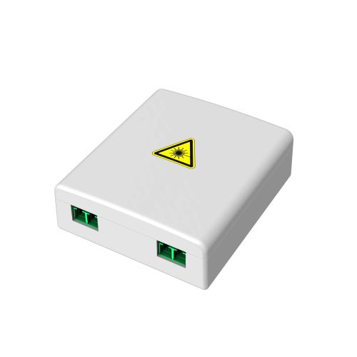 Bild: HOMEWAY UNIVERSAL GLASFASERA Universal LWL-Anschlussdose 2xLC/APC-D