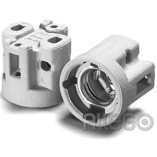 Bild: Houben Fassung E27 Porz,ws,1-tlg,M4 102617