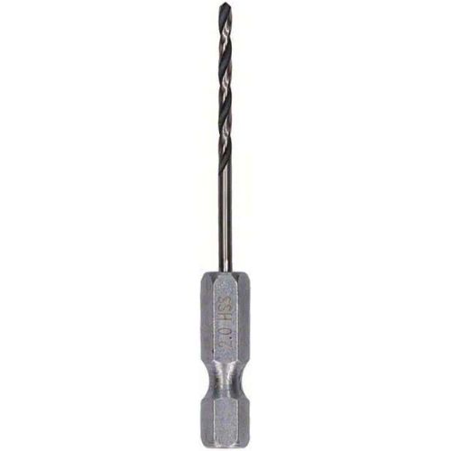 Bild: HSS-Spiralbohrer PointTeQ Hex, Ø 2mm (10 Stück, Arbeitslänge 24mm)