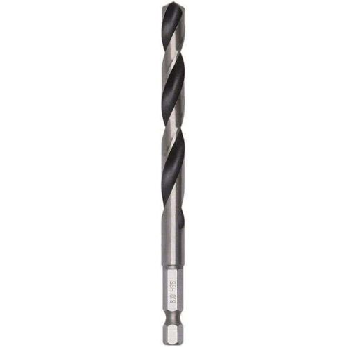 Bild: HSS-Spiralbohrer PointTeQ Hex, Ø 8mm (Arbeitslänge 75mm)