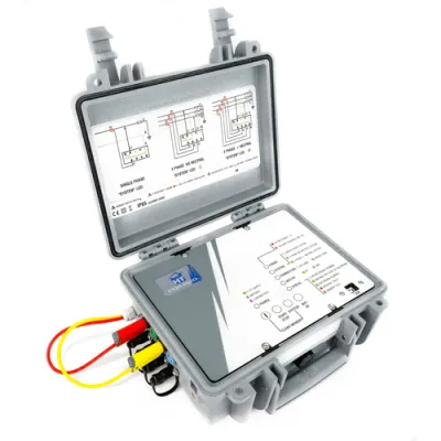 HT Instruments Netzanalysator PQA820S | 3-Phasen Datenlogger | 4 Kanäle Strom/Spannung | WiFi & USB | IP65 | Akku/Netz
