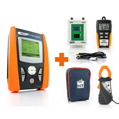 HT Instruments PV CHECKs Plus | Isolationsmessgerät | PV Installationstester | digital | 0,01–199 MOhm