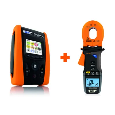 HT Instruments COMBI G3 Installationstester | VDE 0100 | Erdungsmesszange | Touchscreen | RCD-Test
