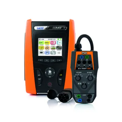 HT Instruments COMBI G3 Installationstester-Set | VDE0413/EN61557 | EV-Ladestationstester | Touchscreen