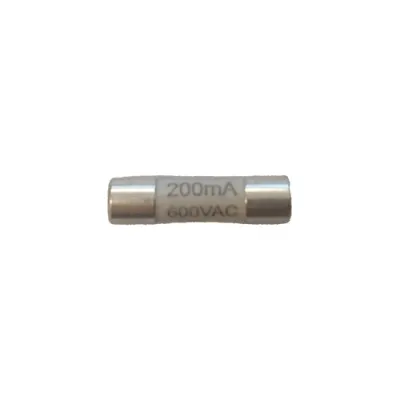 HT Instruments Sicherung 200mA für HT25N & HT14D | Keramiksicherung | 5x20mm | superflink FF | 600V AC | Ersatzsicherung