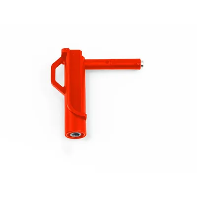 HT Instruments Magnetadapter 606-IECR | Spannungsabgriff bis 1000V | 4mm Bananenbuchse | CAT IV | PVC | rot