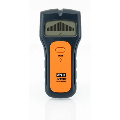 HT Instruments Wandscanner HT36 | Leitungssucher für Metall, Holz & Strom | 5 cm Ortungstiefe | akustisches Signal