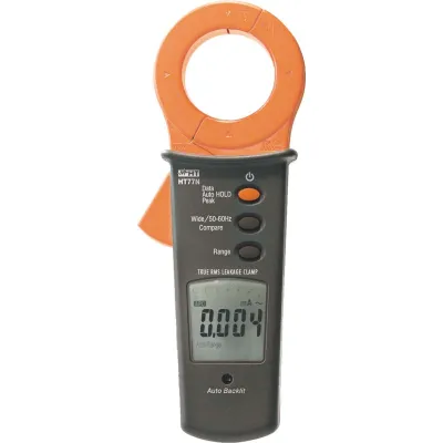 HT-Instruments Leckstromzange HT77N | TRMS | AC 1 µA–100 A | digital | 40 mm Zange | CAT III 300 V | IP20