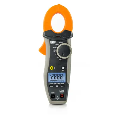 HT-Instruments Stromzange HT9015 | 600A AC/DC | TRMS | Multimeter | CAT IV 600V | Temperatur | digital